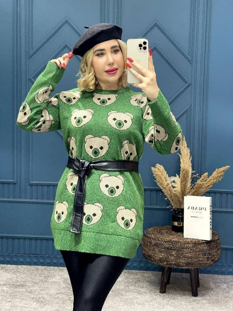 بلوز بافت خرسی کد 138701 - خرید بلوز تک زنانه عمده