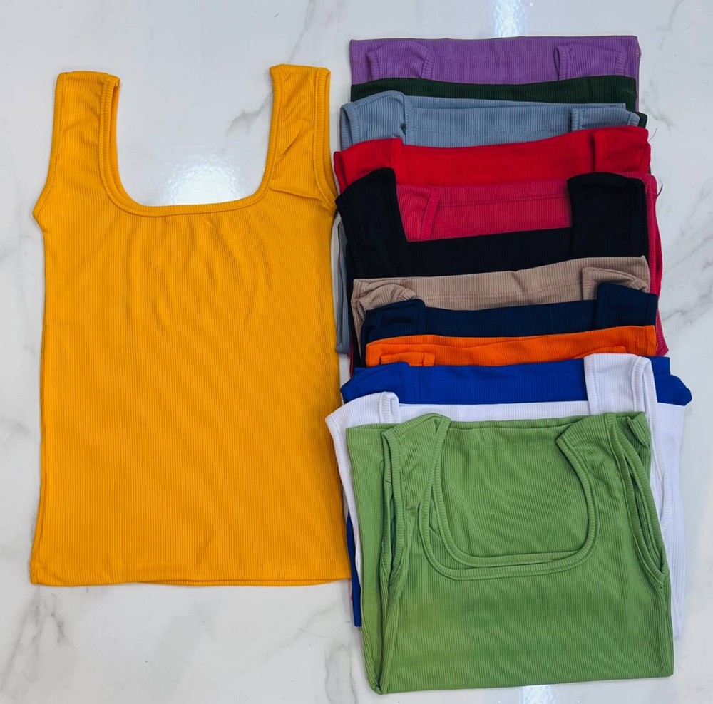 تاپ یقه خشتی کد 135837 - خرید تاپ و تیشرت زنانه عمده