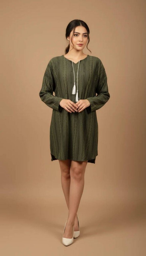 تونیک یقه کوبای سنتی کد 135860 - خرید تونیک زنانه عمده