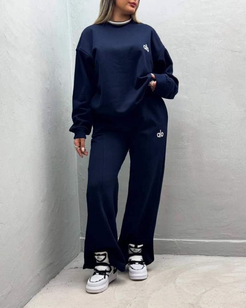 ست بلوز و شلوار alo کد 136135 - خرید ست بلوز شلوار زنانه عمده