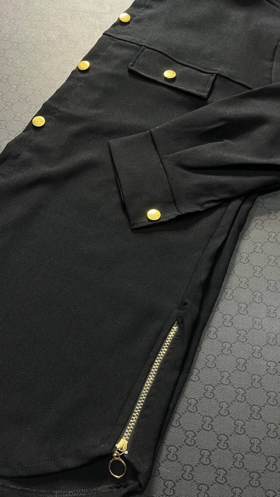 مانتو بغل زیپ قاپ کد 138231 - خرید مانتو زنانه عمده