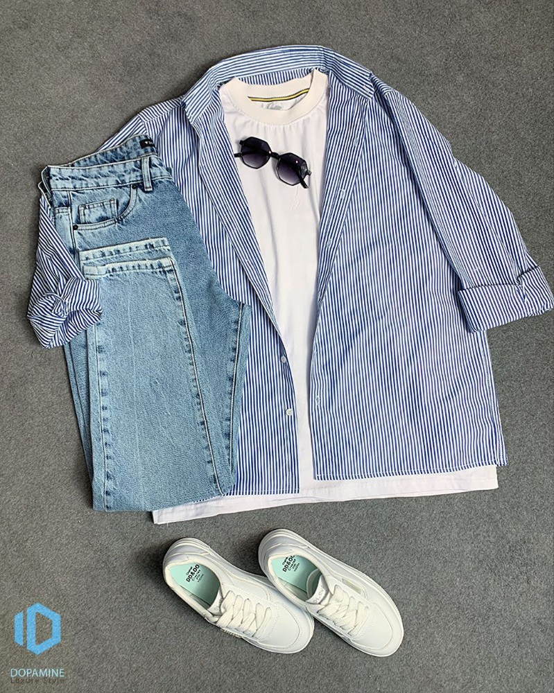 تولیدی پوشاک و پیراهن بیسیک مردانه کد 136432 - خرید پیراهن مردانه عمده