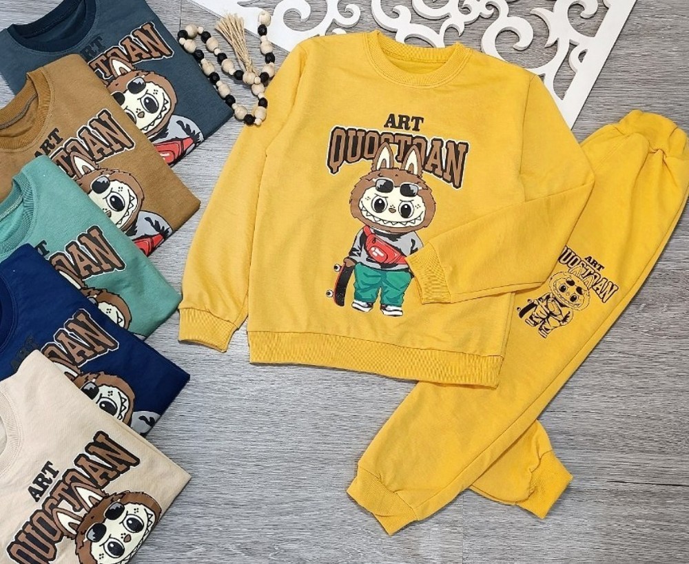 بلوز شلوار پسرانه کد 135778 - خرید ست بلوز شلوار پسرانه عمده