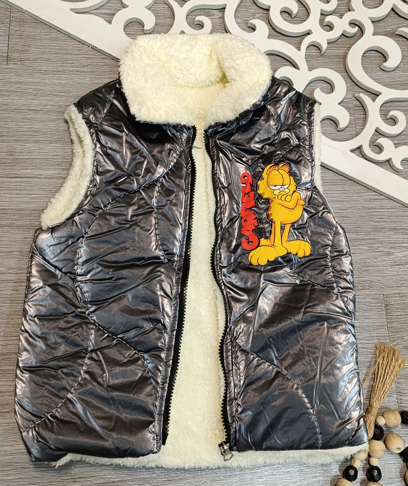 پافر پسرانه خز دار کد 135782 - خرید کاپشن و هودی پسرانه عمده