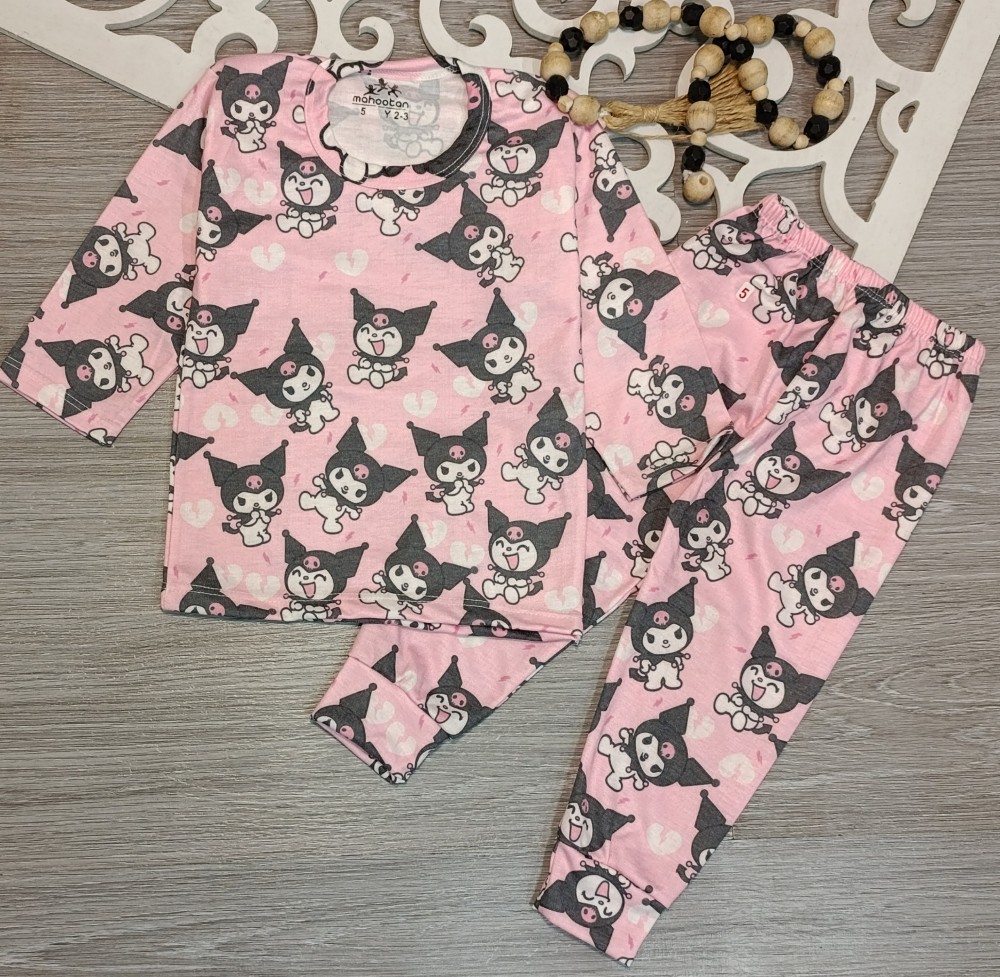 نوزادی بلوز شلوار کد 136093 - خرید ست بلوز شلوار دخترانه عمده