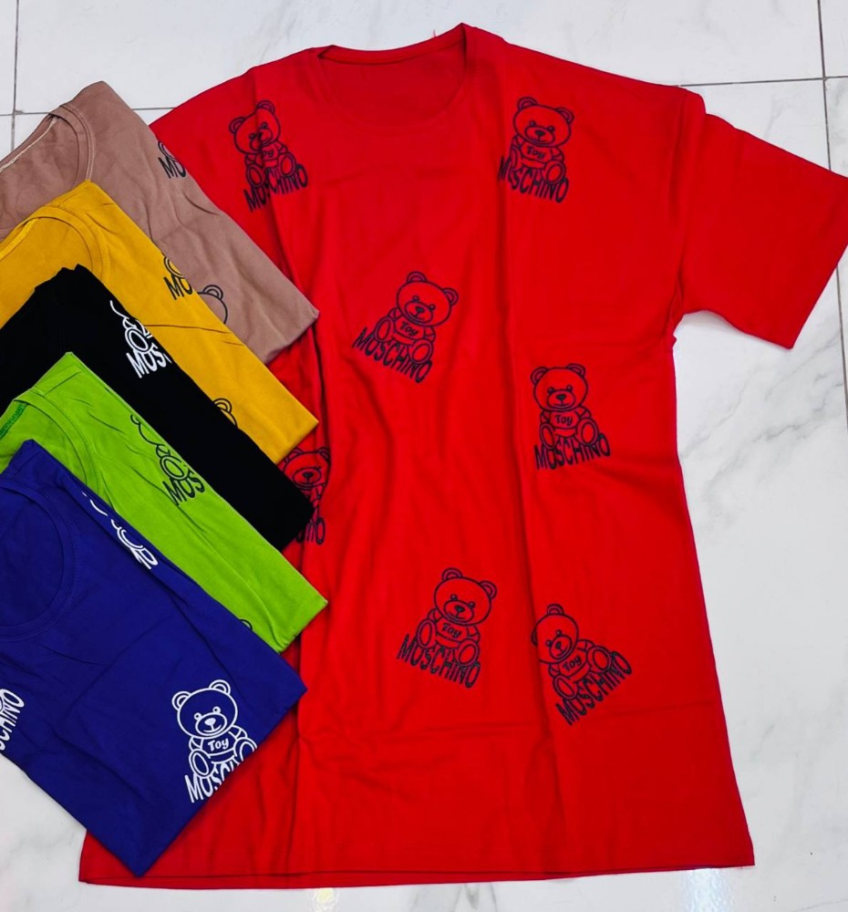 تیشرت لانگ تمام تدی کد 136469 - خرید تاپ و تیشرت زنانه عمده