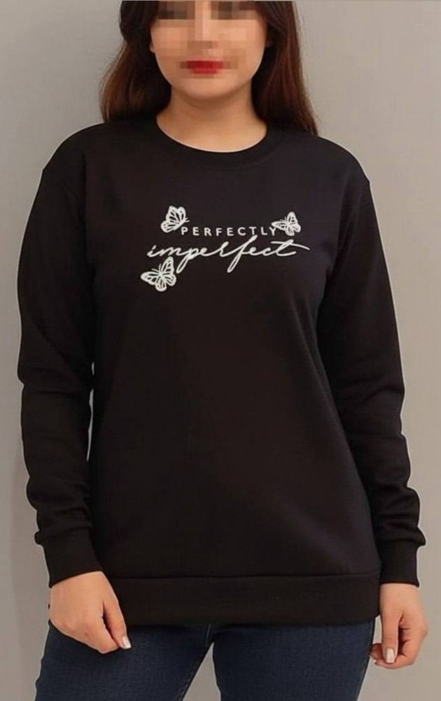 بلوز آستین بلند چاپ پروانه کد 137517 - خرید بلوز تک زنانه عمده