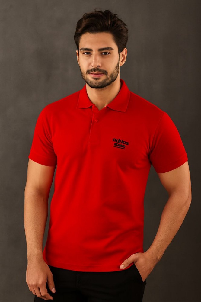 تیشرت مردانه یقه‌دار دکمه‌دار کد 138163 - خرید تیشرت مردانه عمده