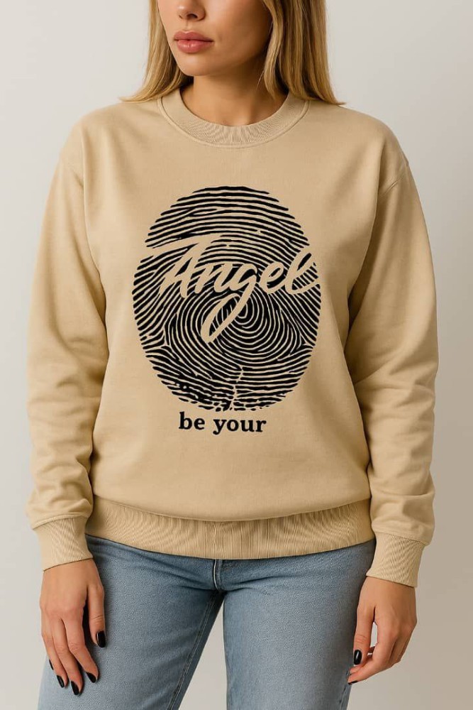 درس آستین بلند چاپ اثر انگشت کد 138731 - خرید بلوز تک زنانه عمده