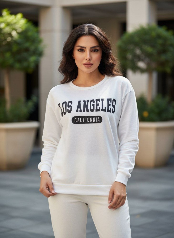 بلوز آستین دار لوس آنجلس کد 137081 - خرید بلوز تک زنانه عمده