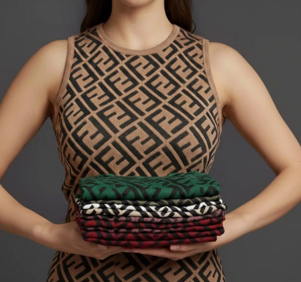 تاپ کبریتی فندی کد 137834 - خرید تاپ و تیشرت زنانه عمده