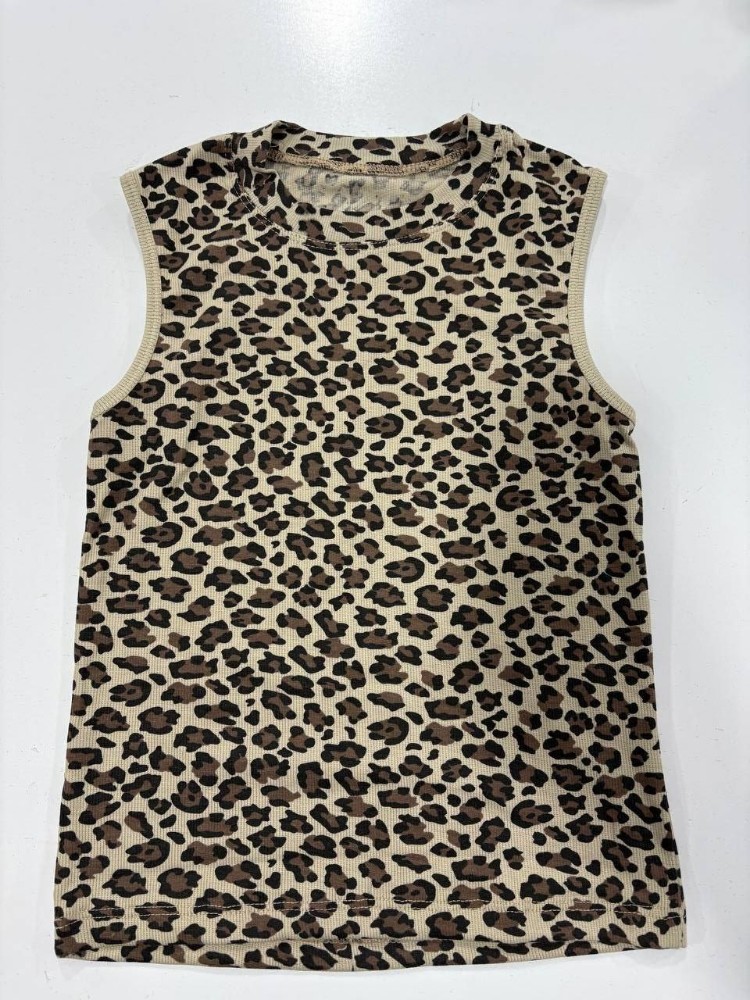 زیر مانتویی پلنگی کد 138327 - خرید تاپ و تیشرت زنانه عمده