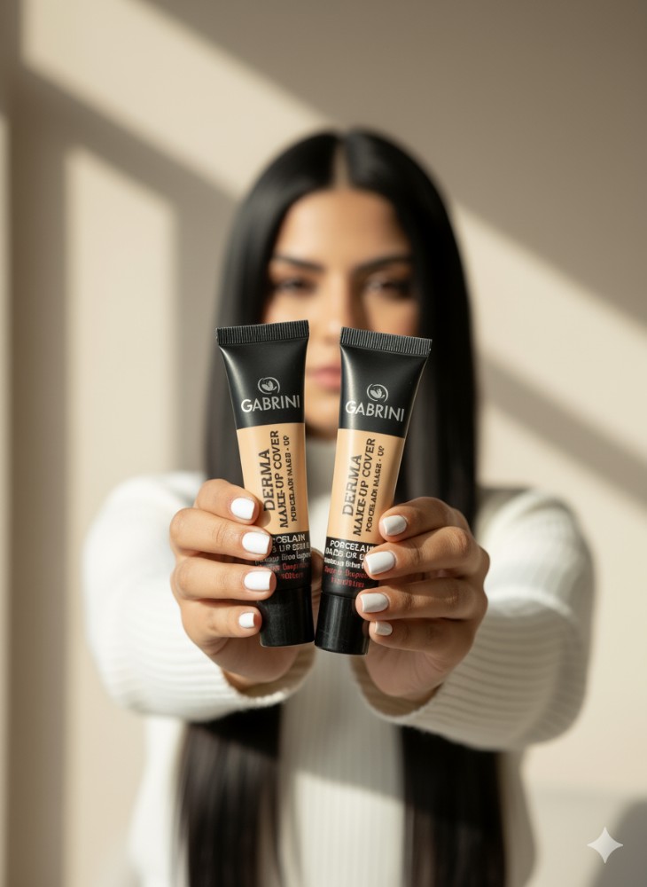 کرم پودر گابرینی شماره ۱ و ۲ کد 137196 - خرید آرایشی صورت عمده