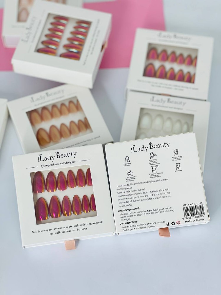 ناخن مصنوعی هولوگرامی کد 137551 - خرید بهداشت و زیبایی ناخن عمده