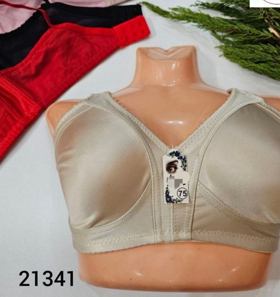 سوتین پرسی نخی(تک سایز ۷۵) کد 137184 - خرید سوتین زنانه عمده