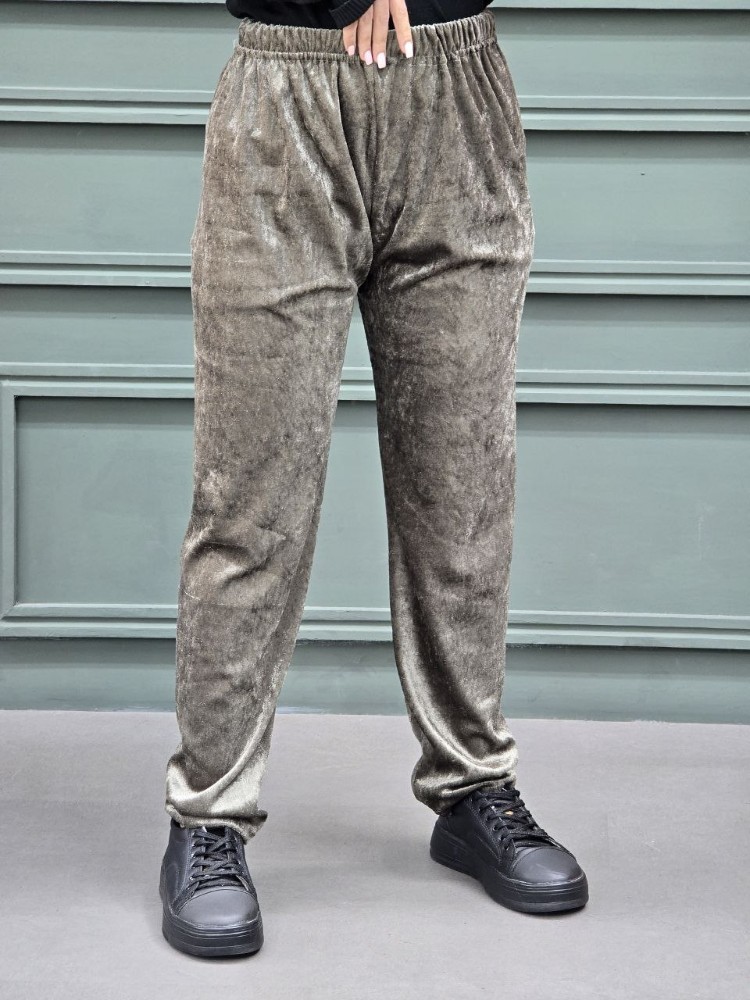 شلوار مخمل زنانه کد 137915 - خرید شلوار زنانه عمده