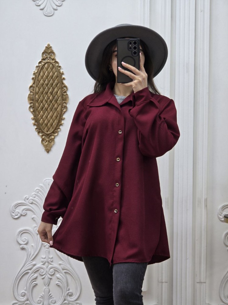 مانتو جلو دکمه زنانه کد 137916 - خرید مانتو زنانه عمده