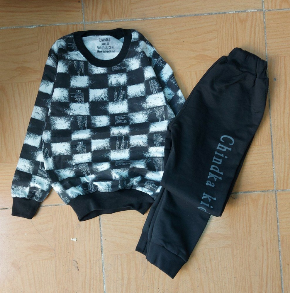 ست بلوز شلوار پسرانه کد 138395 - خرید ست بلوز شلوار پسرانه عمده