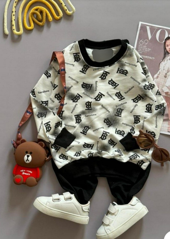 ست بلوز شلوار کد 138398 - خرید ست بلوز شلوار پسرانه عمده