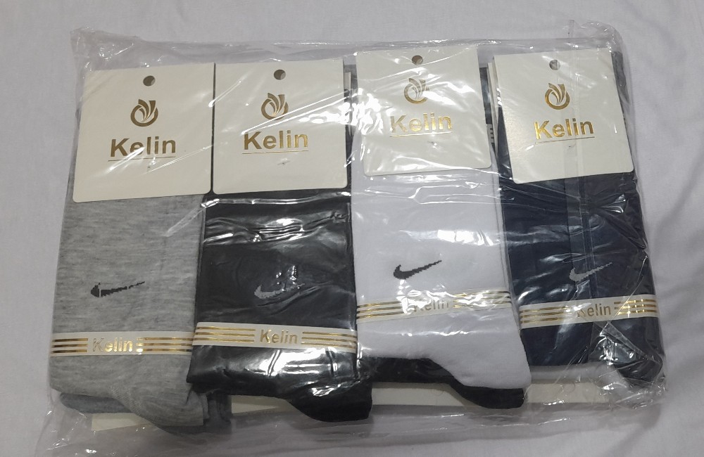 جوراب مردانه ساقه بلند کد 135674 - خرید جوراب مردانه عمده