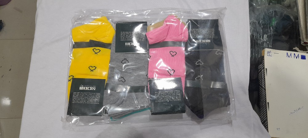 جوراب زنانه نيم ساق کد 135679 - خرید جوراب زنانه عمده