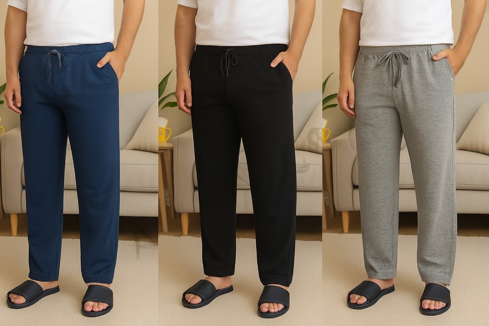 شلوار کتان خارخورده 2X,3X کد 123211 - خرید ست راحتی مردانه عمده