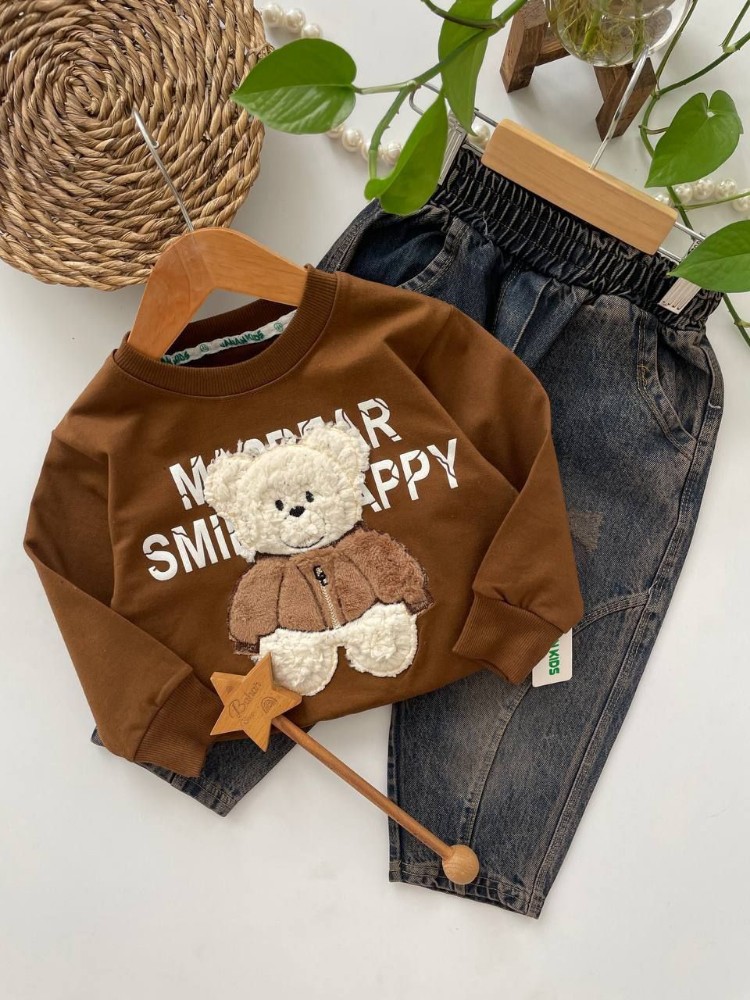 بلوزشلوارپسرانه کد 139082 - خرید ست بلوز شلوار پسرانه عمده