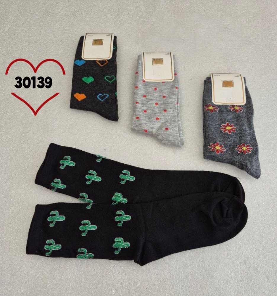 ️جوراب ساق بلند زنانه ️ کد 136855 - خرید جوراب زنانه عمده