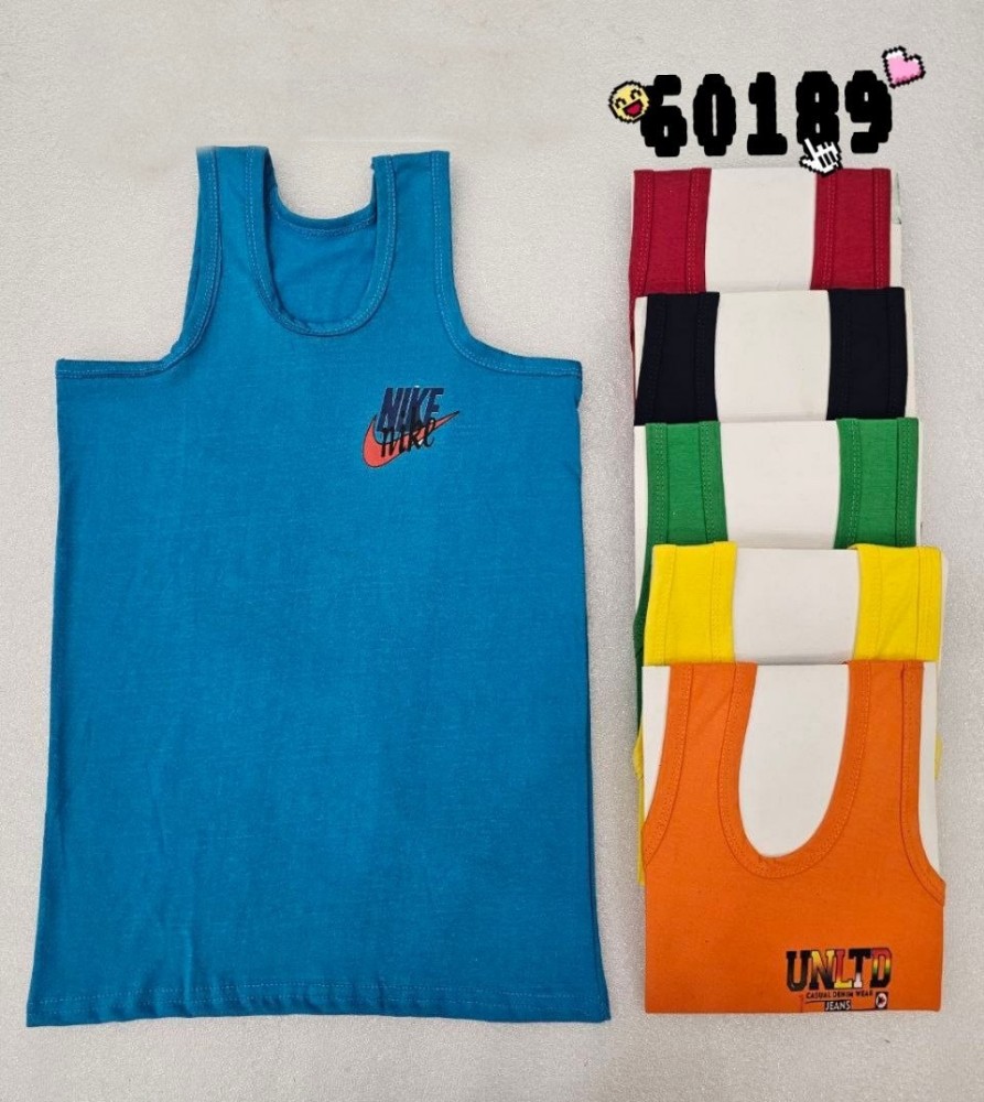 ⚜️زیرپوش رکابی پسرانه⚜️ کد 130634 - خرید پیراهن و تیشرت پسرانه عمده