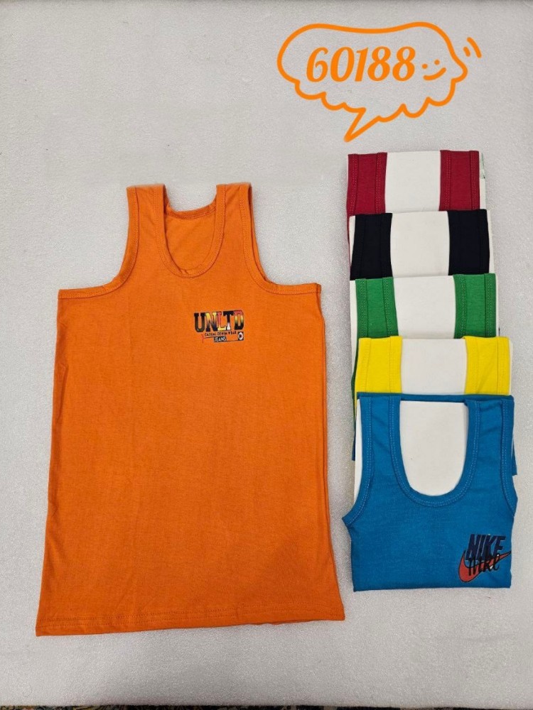 ⚜️زیرپوش رکابی پسرانه⚜️ کد 130633 - خرید پیراهن و تیشرت پسرانه عمده