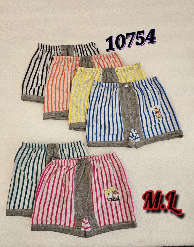 ️شورت پادار ملانژ راه راه پسرانه ️ کد 138443 - خرید شورت پسرانه عمده