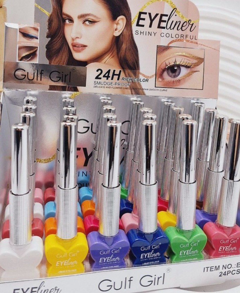 خط چشم مویی رنگی طرح پروانه کد 139088 - خرید آرایشی چشم عمده