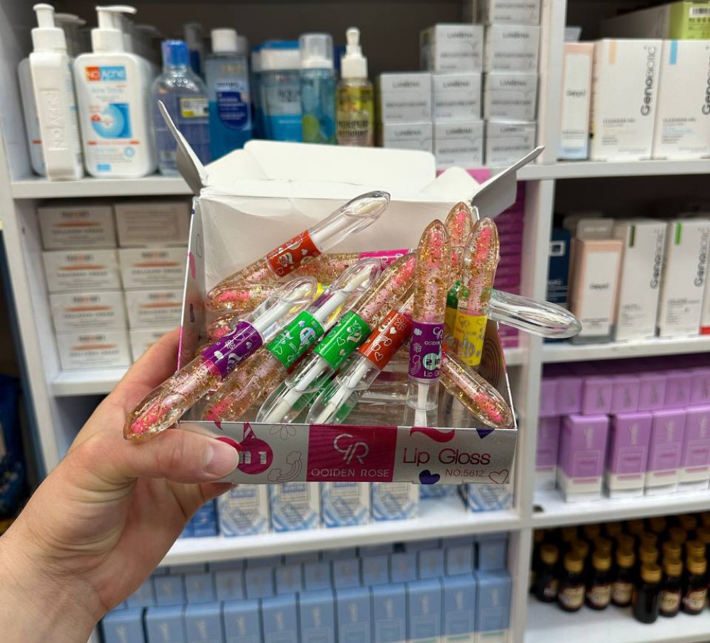 شاین لب دو طرفه کد 136584 - خرید آرایشی لب عمده