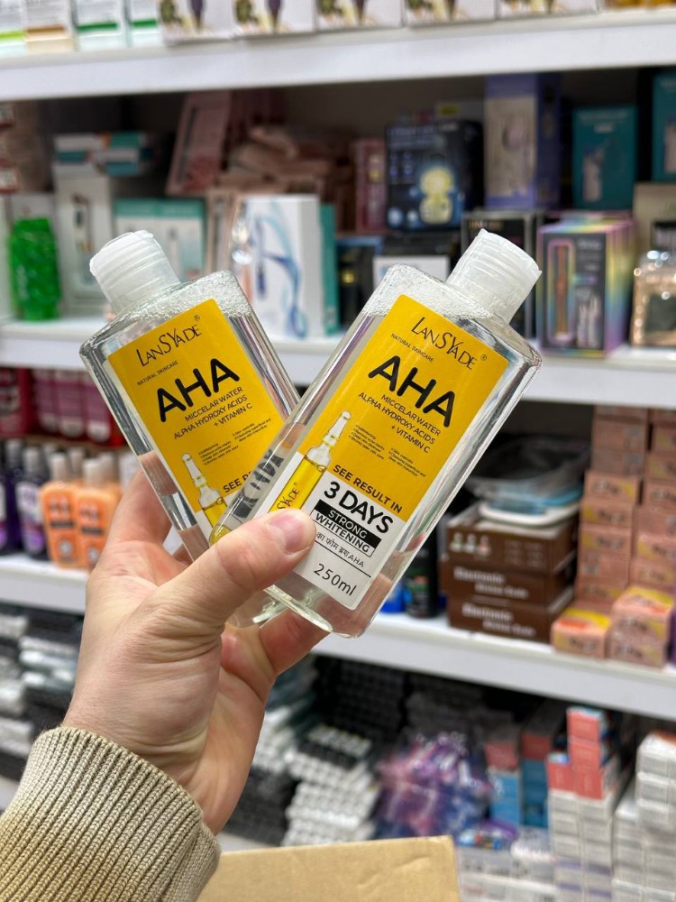 میسلار واتر AHA کد 136586 - خرید پاک کننده صورت عمده