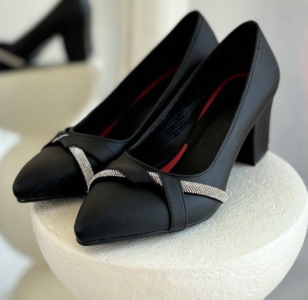 کفش عمده پاشنه بلند زنانه کد 138854 - خرید کفش زنانه عمده