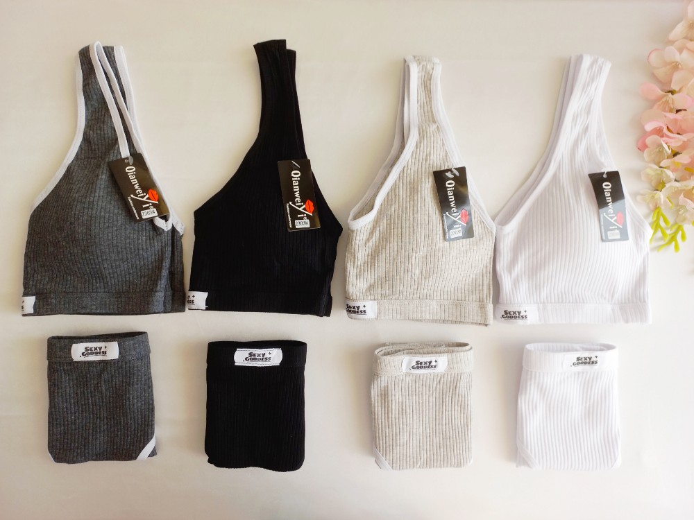 ست نمیتنه راحتی دخترانه کد 136207 - خرید شورت و سوتین زنانه عمده