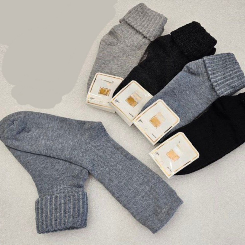 جوراب زنانه حوله ایی ساق بلند 30142 کد 136637 - خرید جوراب زنانه عمده