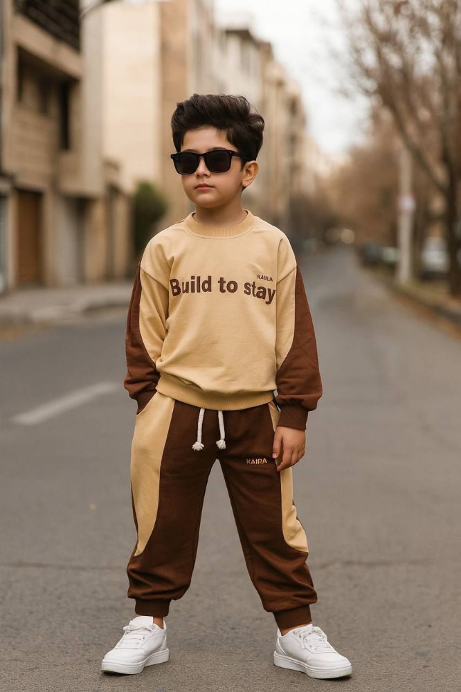 بلوزشلوار پسرانه کد 138363 - خرید ست بلوز شلوار پسرانه عمده