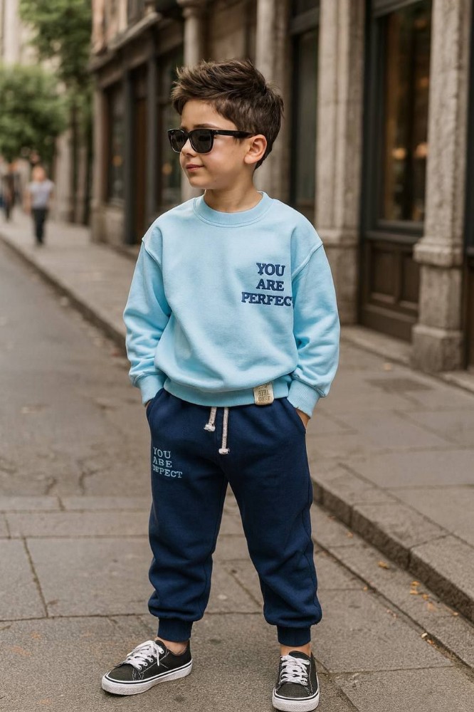 👕 بلوزشلوار پسرانه 🌱 کد 138362 - خرید ست بلوز شلوار پسرانه عمده