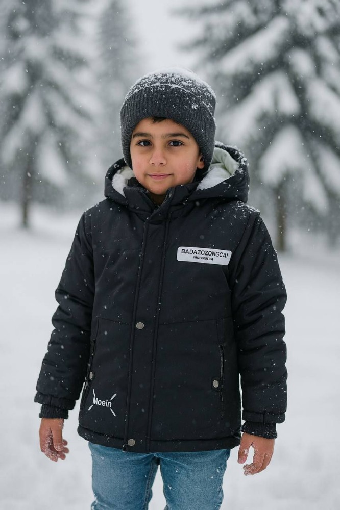 کاپشن پافر شو پسرانه کد 138366 - خرید کاپشن و هودی پسرانه عمده