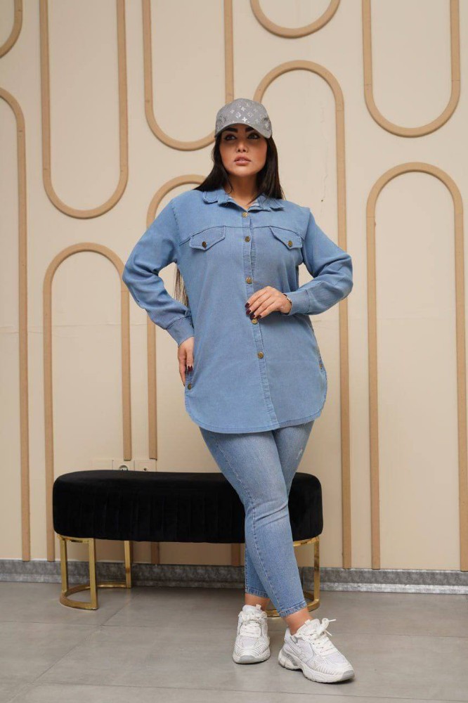 مانت پایین حلال بغل دکمه کد 136554 - خرید مانتو زنانه عمده