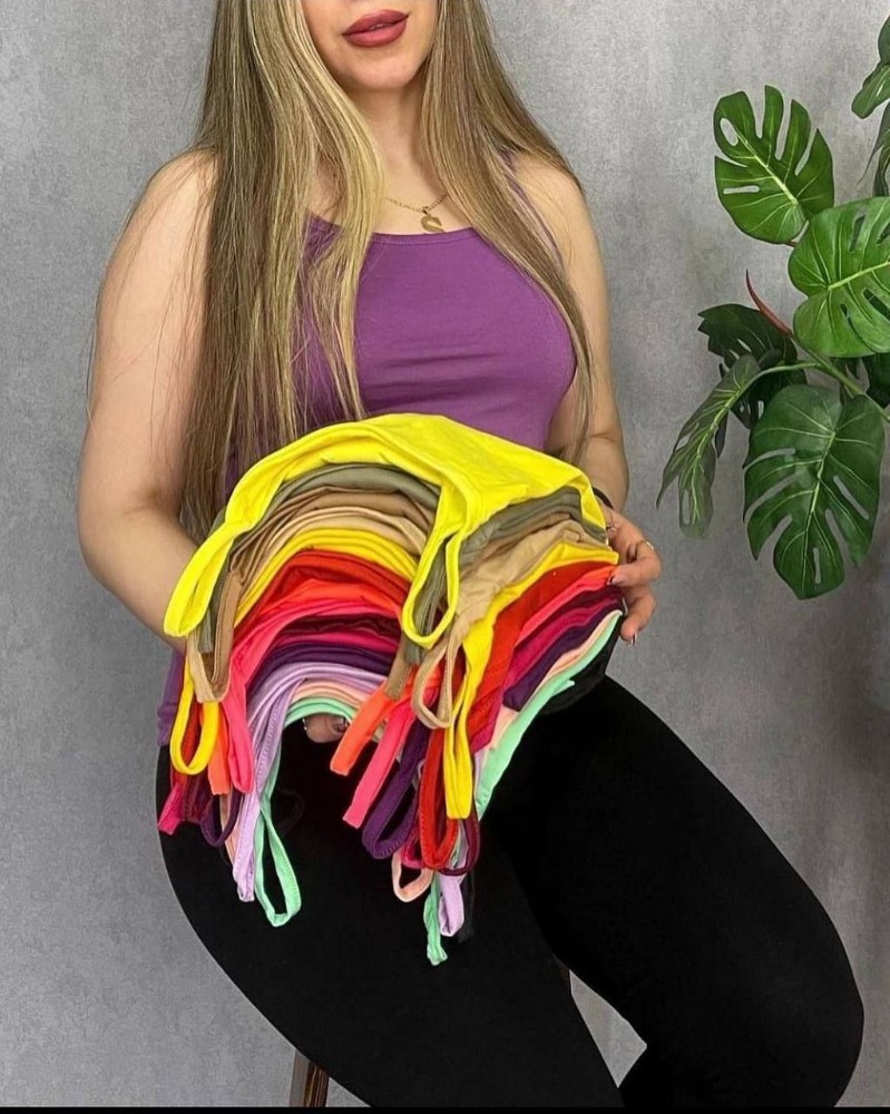 تاپ دو بند کد 136696 - خرید تاپ و تیشرت زنانه عمده