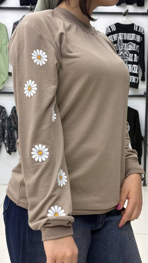 بلوز چاپ دار کد 137170 - خرید بلوز تک زنانه عمده