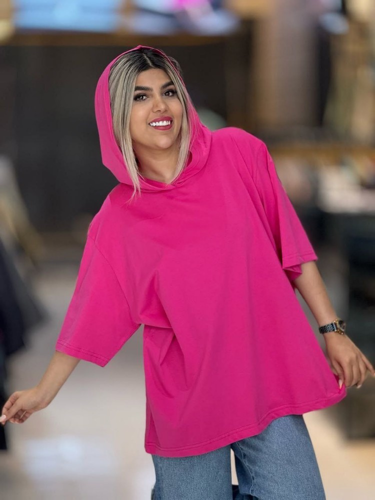 تیشرت باکسی کد 137346 - خرید تاپ و تیشرت زنانه عمده