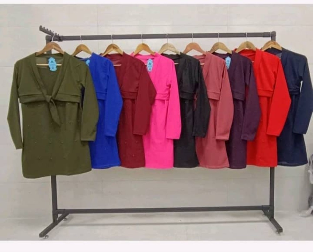 تونیک کراواتی کد 133590 - خرید تونیک زنانه عمده