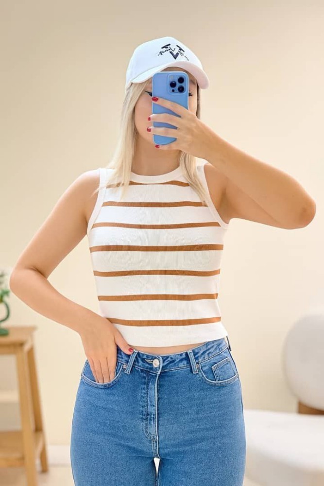 کراپ کد 138962 - خرید تاپ و تیشرت زنانه عمده