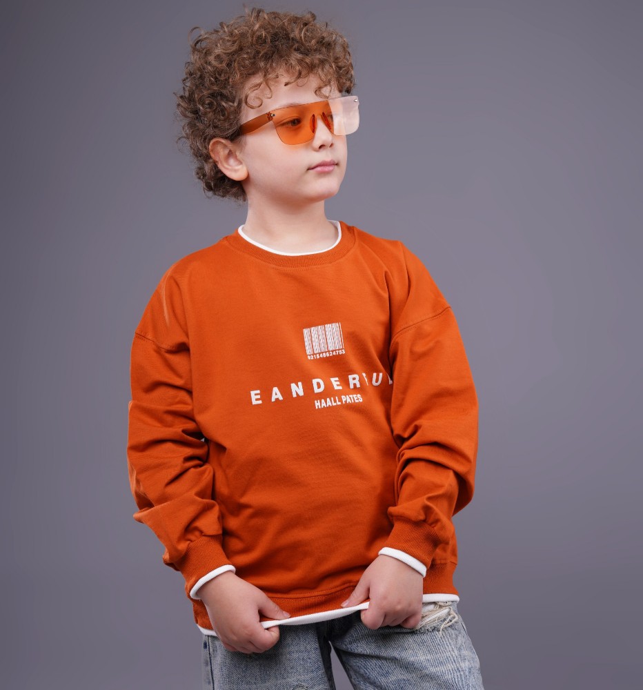 بلوز تک اسپرت پسرانه طرح بار کد 137143 - خرید بلوز تک پسرانه عمده