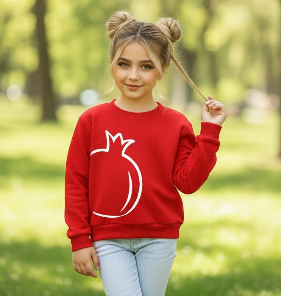 بلوز تک دخترانه اسپرت یلدایی کد 138885 - خرید بلوز تک دخترانه عمده