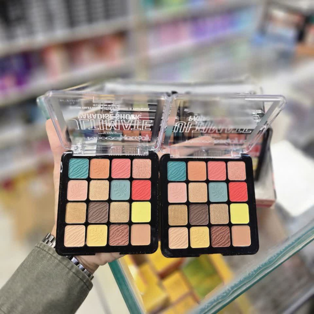 پالت سایه ۱۶ رنگ Macallure کد 136532 - خرید آرایشی چشم عمده
