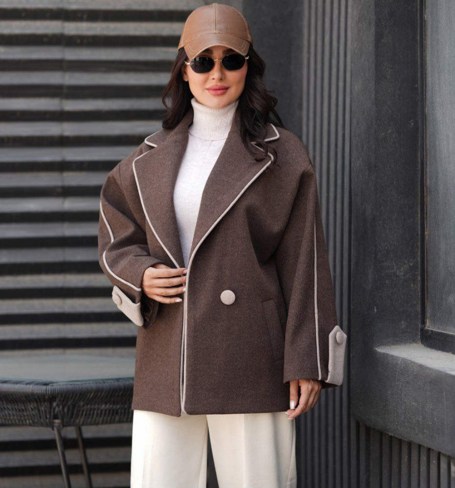 کت زنانه مزونی مدل آبنوس کد 136197 - خرید کت و شلوار زنانه عمده